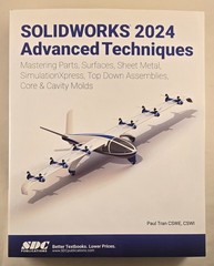 SOLIDWORKS 2024 Advanced Techniques: Mastering – Paperback, by Paul Tran LN