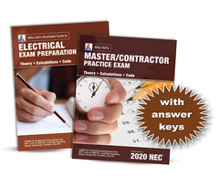 Mike Holt 2020 Electrical Exam Preparation with Master Exam & Answer Keys