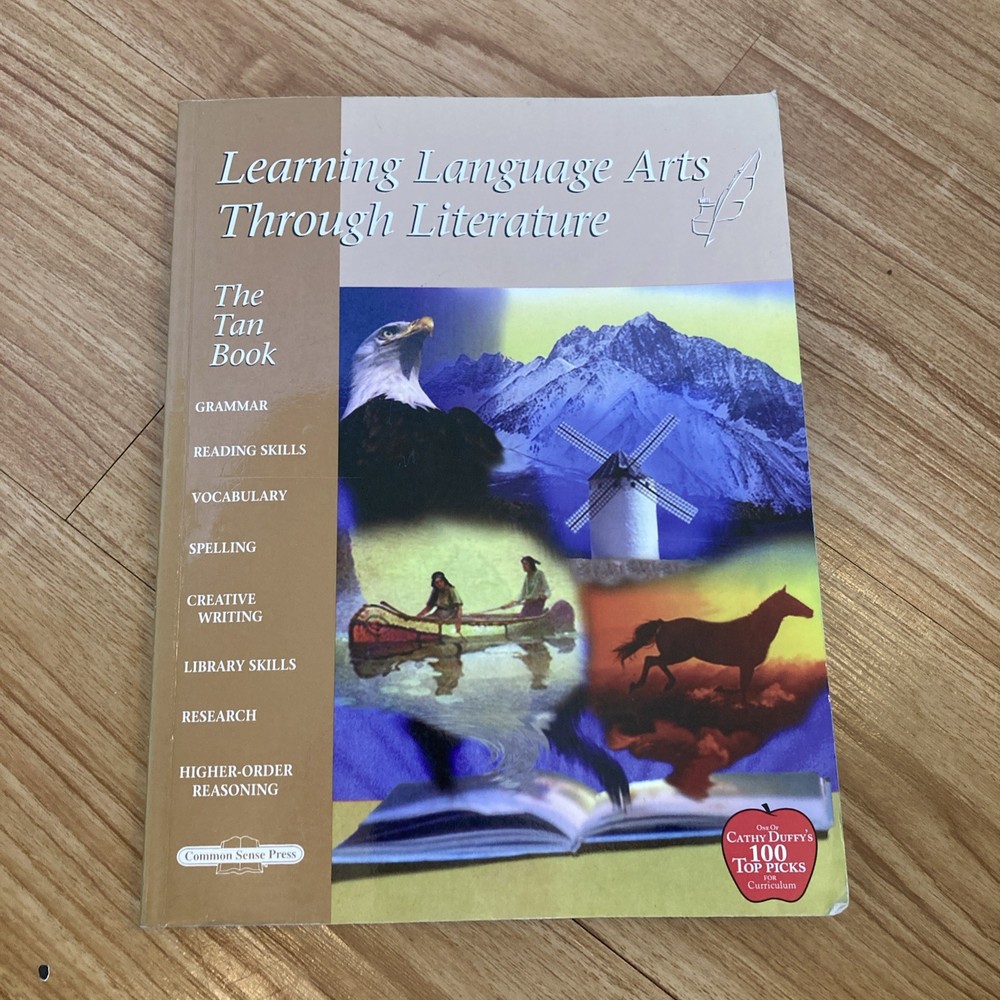 Learning Language Arts Through Literature The Tan Book Teacher Guide Homeschool