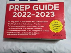 ACT Prep Guide 2022-2023 Paperback By ACT Like New The Official