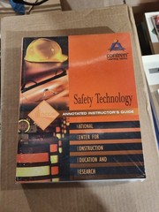 NCCER Safety Technology, Annotated Instructor’s Guide, Perfect Bound 2 Book Set
