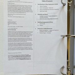 Sonlight Core F: Instructor Guide + Language Arts IG/ Student Sheets +books-part