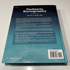 Pediatric Sonography Fifth Edition by Marilyn J. Siegel, MD Hardcover w/ Code 5e