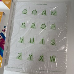 Saxon phonics & spelling K Kindergarten, student Workbooks, Tiles, Alpha, 2022