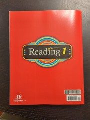 BJU Reading 1 Student Worktext 4th Edition 275206 Bob Jones Press 1st Grade NEW