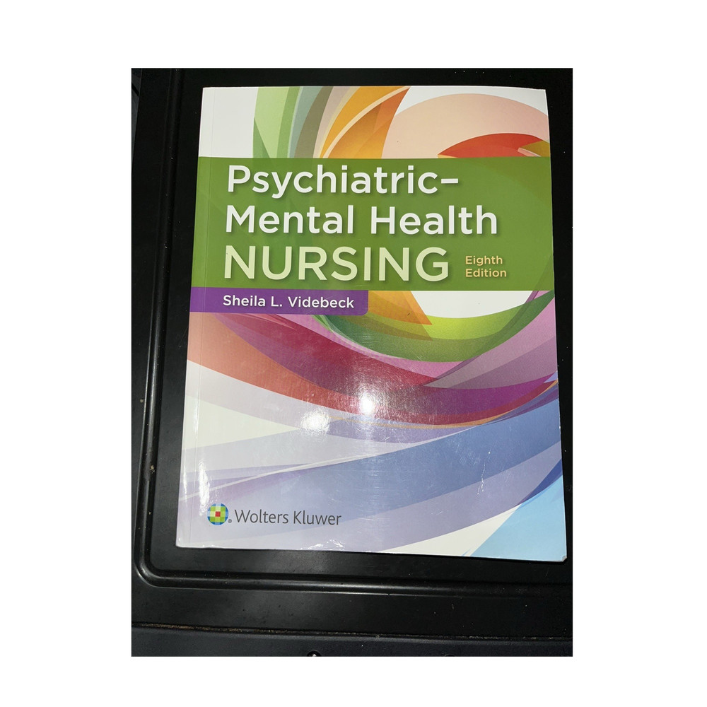 Wolters Kluwer Psychiatric-Mental Health Nursing 8th Ed Paperback Videbeck