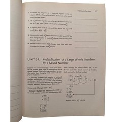 Arithmetic Skills Worktext Second Edition by Calman Goozner Math Practice Book