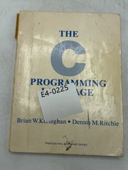 The C Programming Language by Kernighan & Ritchie 1978 Paperback Textbook Bell