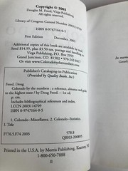 Colorado by the Numbers A reference almanac guide to highest state Doug Freed CO