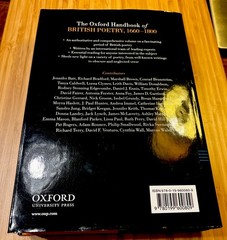The Oxford Handbook of British Poetry, 1660-1800 by Jack Lynch (English) Hardcov