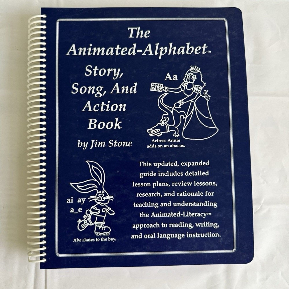 The Animated Alphabet Story Song Action Jim Stone Spiral Homeschool Lesson Plans