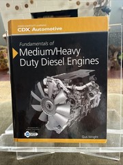 2 BOOKS! CDX Medium/Heavy Duty Commercial Vehicle System+Diesel Engines