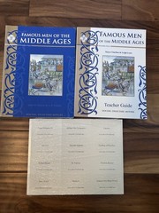 Memoria Press Famous Men of the Middle Ages Textbook + Teacher Guide Set