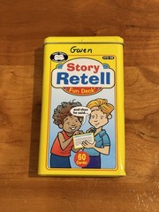 Mint New Super Duper Publication Story Retell Fun Deck New Mint in Metal Tin Box