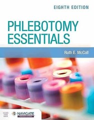 Phlebotomy Essentials – Paperback, by McCall Ruth E. – Very Good w