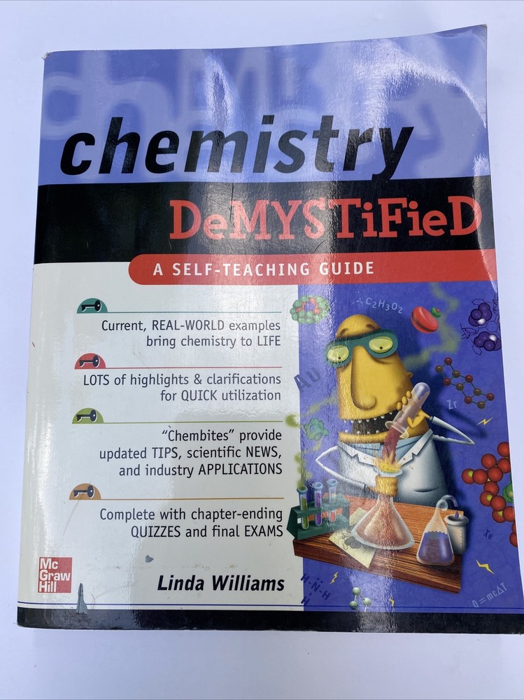 TAB Demystified Ser.: Chemistry Demystified by Linda D. Williams (2003, Trade…