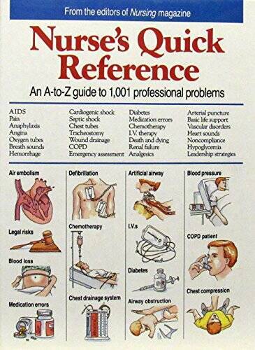 Nurses Quick Reference: An A-To-Z Guide to 1,001 Professio – VERY GOOD
