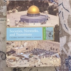 Wadsworth Societies, Networks & Transitions Global History 2nd PB Lockard 2011