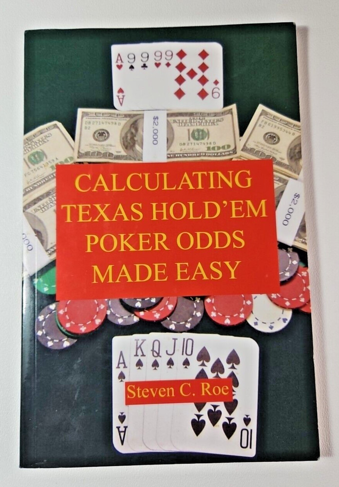 Calculating Texas Holdem Poker Odds Made Easy – Paperback – VERY GOOD
