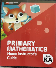 Singapore Math Primary Mathematics Home Instructor’s Guide Grade KA