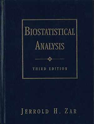 Biostatistical Analysis – Hardcover, by Jerrold H. Zar – Good