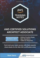 AWS Certified Solutions Architect – Paperback, by Davis Neal – Very Good