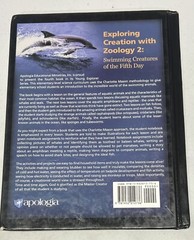 Swimming Creatures Fifth Day Apologia Exploring Creation Zoology 2 science