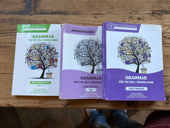 Grammar for the Well-Trained Mind Lot 3/Core Instructor Text/Purple Key/Workbook
