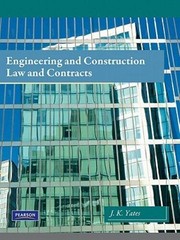 Engineering and Construction Law & Contracts – Hardcover – GOOD
