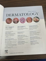 Dermatology 5th Edition VOLUME 1 ONLY Elsevier 9780702082269 w/ ACCESS CODE!