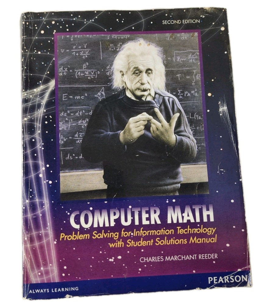 Computer Math Problem Solving for Information Technology Textbook Book Pearson