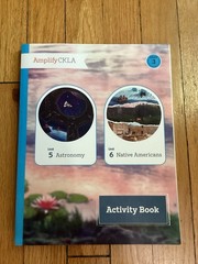 NEW Amplify CKLA Astronomy & Native Americans Activity Book – Grade 3