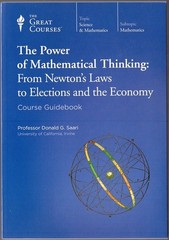 Great Courses: The Power of Mathematical Thinking DVDs and Guidebook
