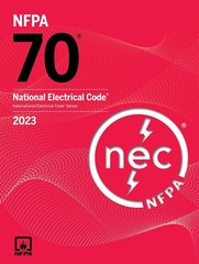 NFPA 70 National Electrical Code NEC 2023 Edition 912pg Textbook Paperback NEW