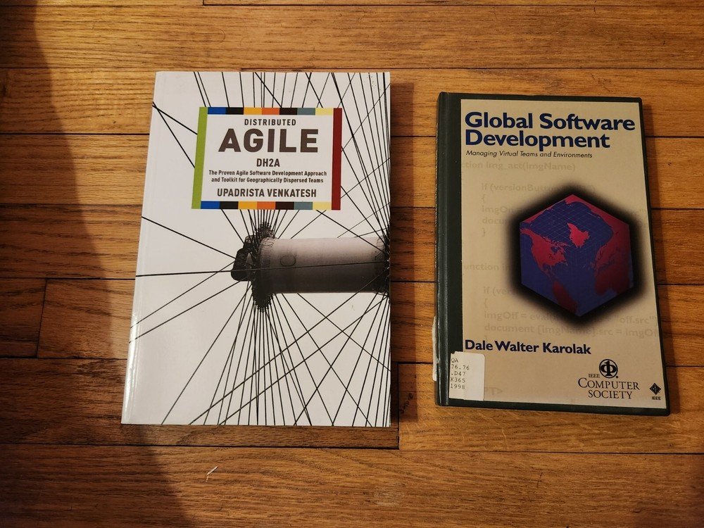 2 Virtual Teams Books Global Software Development AND Distributed Agile DH2A