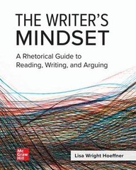 The Writer’s Mindset: A Rhetorical …, Hoeffner Profes