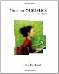 Mind on Statistics by Jessica M Utts