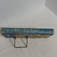 On the Trail to Good English Textbook 1958 Laidlaw Brothers Vintage School Book