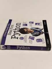 O’Reilly Head First Python by Paul Barry, Paperback, First Edition