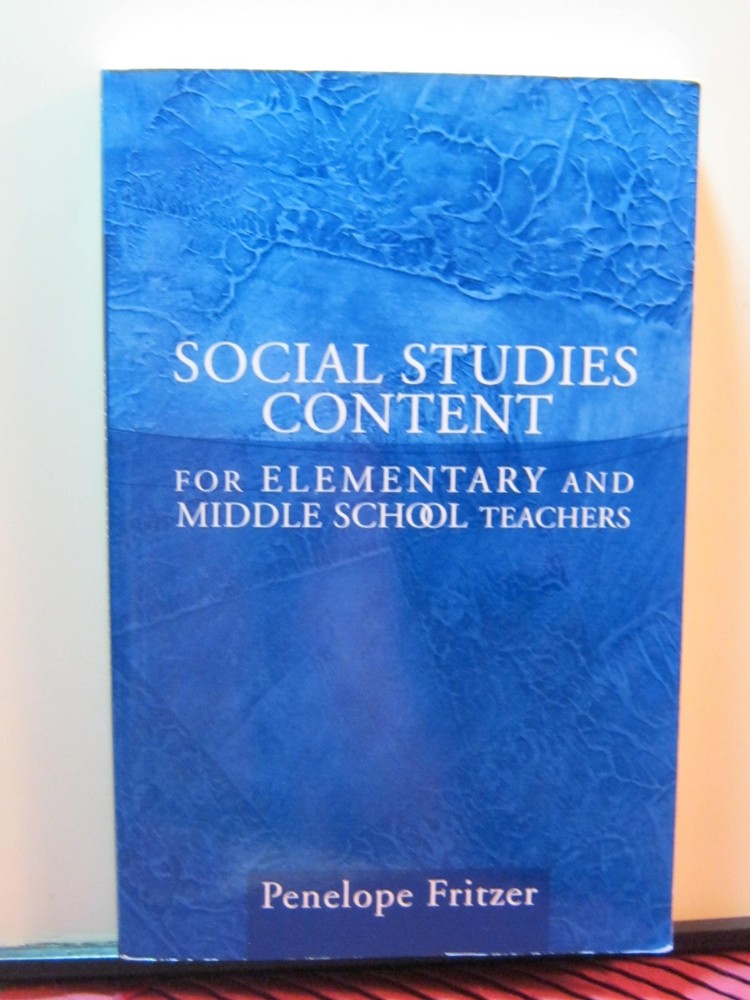 Social Studies Content: For Elementary and Middle School Teachers