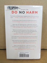 Do No Harm Henry Marsh 2015 First US Edition Nonfiction St. Martin’s Press