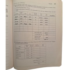 Arithmetic Skills Worktext Second Edition by Calman Goozner Math Practice Book
