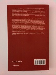 Violence in Republican Rome by Andrew Lintott (1999, Uk-Trade Paper)