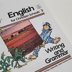 Bob Jones University English 3 Writing Grammar Teachers Guide Answer Book BJU