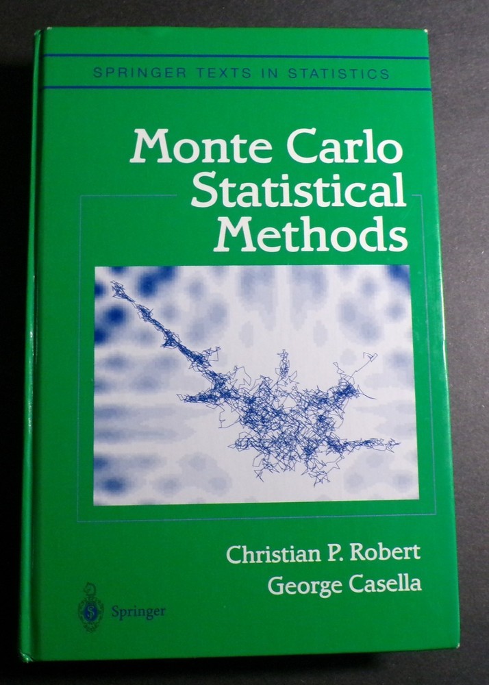 Monte Carlo Statistical Methods By Robert & Casella Hardcover VG nice textblock