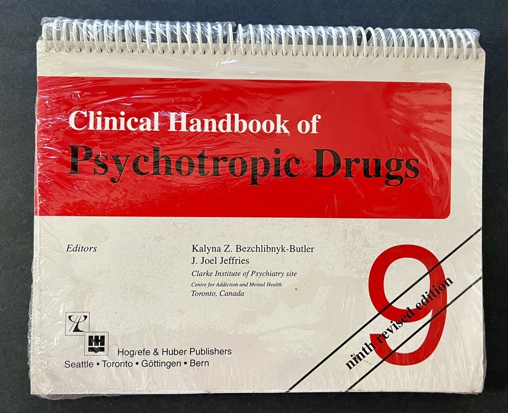 Clinical Handbook Of Psychotropic Drugs – 9th Edition – New In Original Wrapper