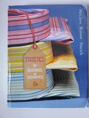 Statistics for Business and Economics