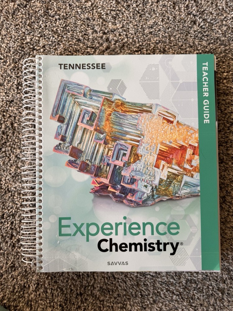 Experience Chemistry Tennessee Teacher Guide Spiral Paperback NEW