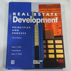 Urban Land Institute Real Estate Development Principles & Process 3rd Ed PB