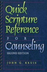 Quick Scripture Reference for Counseling – Paperback By Kruis, John G. – GOOD